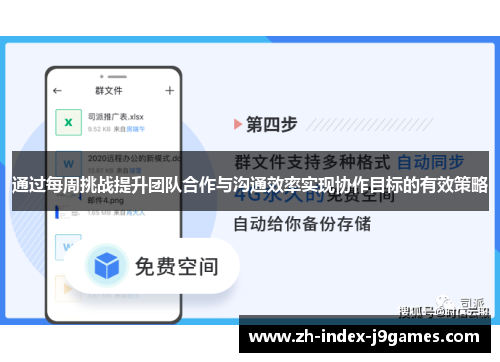 通过每周挑战提升团队合作与沟通效率实现协作目标的有效策略